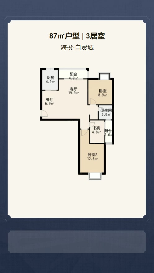 海投·自贸城户型解析视频